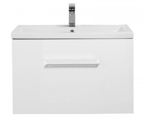 Тумба с раковиной Aquanet Порто 80 212577 подвесная Белая