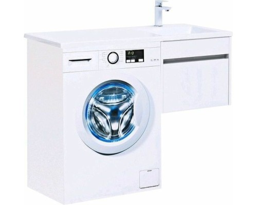 Тумба с раковиной Aquanet Токио 110 R 239209 подвесная Белая