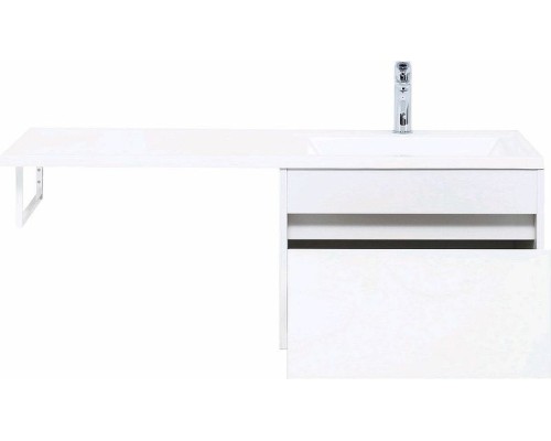 Тумба с раковиной Aquanet Токио 120 R 239213 подвесная Белая