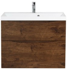 Тумба под раковину BelBagno Marino 80 MARINO-H60-800-2C-SO-RW-P подвесная Rovere Moro