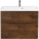 Тумба под раковину BelBagno Marino 80 MARINO-H60-800-2C-SO-RW-P подвесная Rovere Moro