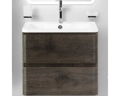 Тумба под раковину BelBagno ALBANO-600-2C-SO-RNG подвесная Rovere Nature Grigio