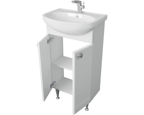 Тумба под раковину 1MarKa Story 45Н У99313 Белый глянец