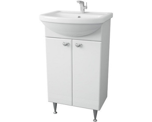 Тумба под раковину 1MarKa Story 50Н У99314 Белый глянец