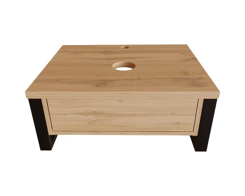 Тумба под раковину 1MarKa Grunge Loft 60П Ц0000001580 подвесная Дуб вотан