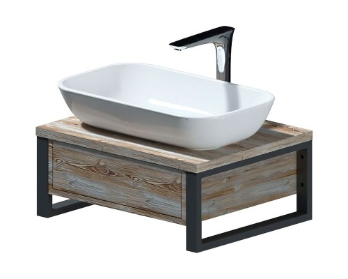 Тумба под раковину 1MarKa Grunge Loft 60П Ц0000001579 подвесная Дуб намибия