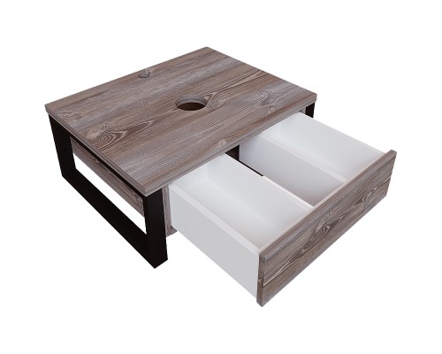 Тумба под раковину 1MarKa Grunge Loft 60П Ц0000001579 подвесная Дуб намибия