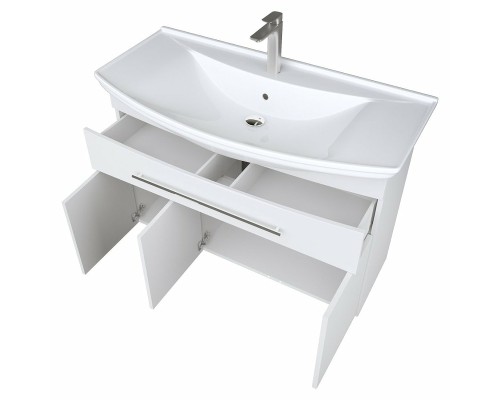 Тумба под раковину 1MarKa Lina Classic New 105Н У94491 Белый глянец