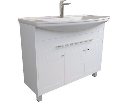 Тумба под раковину 1MarKa Lina Classic New 105Н У94491 Белый глянец