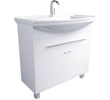 Тумба под раковину 1MarKa Lina Classic New 85Н У94494 Белый глянец