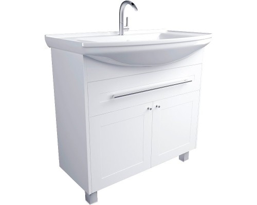 Тумба под раковину 1MarKa Lina Classic New 85Н У94494 Белый глянец