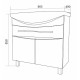Тумба под раковину 1MarKa Lina New 85Н У94493 Белый глянец
