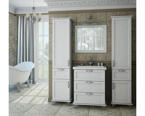 Тумба с раковиной Эстет Bali Classic 75 ФР-00002232 Белая