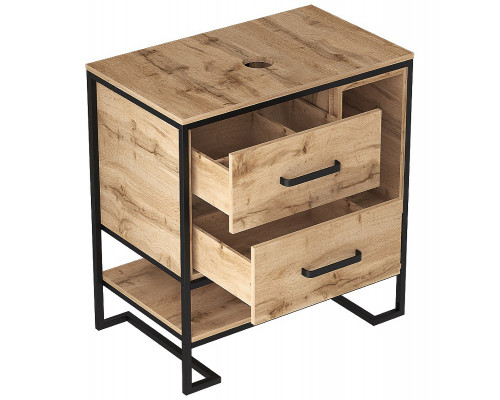 Тумба под раковину 1MarKa Grunge Loft 80Н Ц0000005442 Дуб Вотан