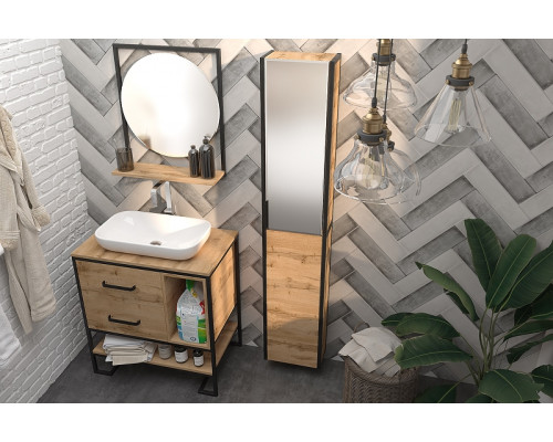 Тумба под раковину 1MarKa Grunge Loft 80Н Ц0000005442 Дуб Вотан