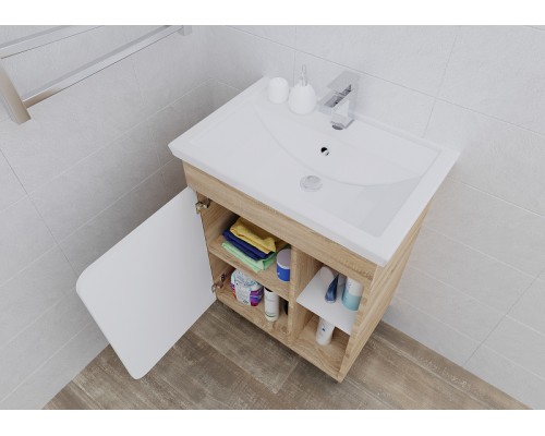 Тумба под раковину 1MarKa Nuvo 60 У76062 Дуб Сонома