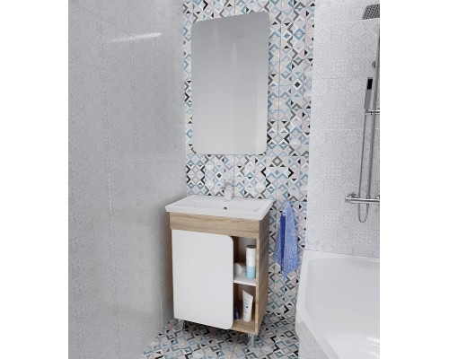 Тумба под раковину 1MarKa Nuvo 60 У76062 Дуб Сонома