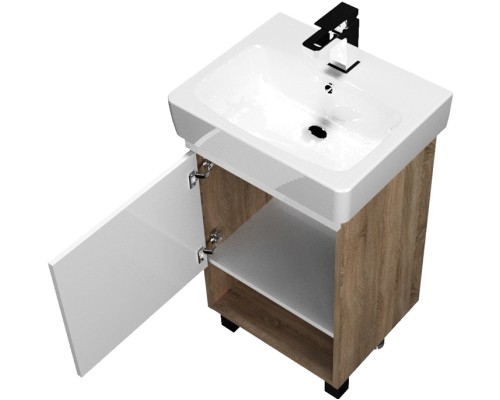 Тумба под раковину 1MarKa Tera 55 У76066 Дуб Сонома