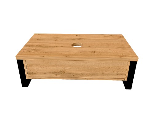 Тумба под раковину 1MarKa Grunge Loft 70П Ц0000015940 подвесная Дуб Вотан