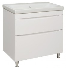 Тумба под раковину Runo Афина 80 00-00001170 Белая