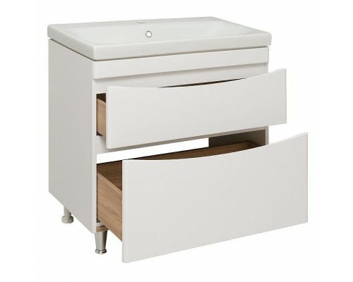 Тумба под раковину Runo Афина 80 00-00001170 Белая