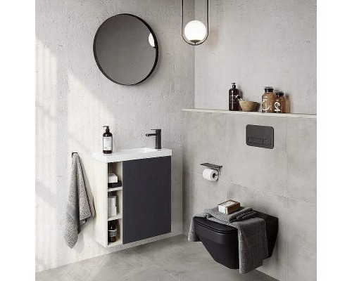 Корпус тумбы под раковину Aqwella Alba 60 R ALB0106RLS подвесной Камень натуральный