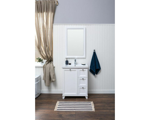 Тумба под раковину Aquanet Амели 70 261988 Белая матовая