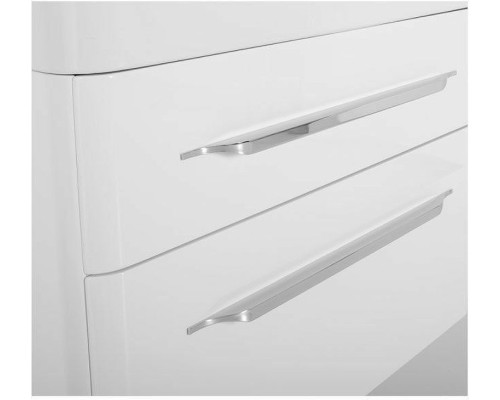 Тумба с раковиной Aquanet Виченца 80 212666 подвесная Белый глянец