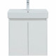 Тумба под раковину Aquanet Nova Lite 60 298847 подвесная Белая глянцевая