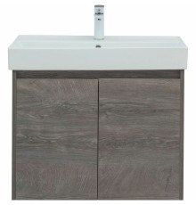 Тумба под раковину Aquanet Nova Lite 75 298851 подвесная Дуб рошелье
