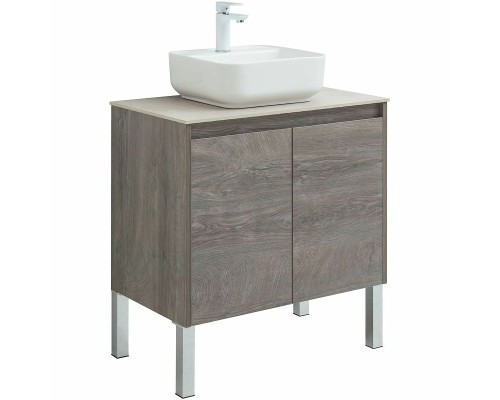 Тумба под раковину Aquanet Nova Lite 75 298851 подвесная Дуб рошелье