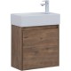 Тумба под раковину Aquanet Nova Lite 50 298855 подвесная Дуб рустикальный