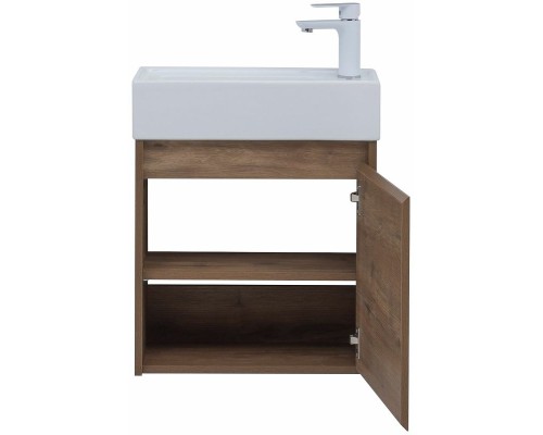 Тумба под раковину Aquanet Nova Lite 50 298855 подвесная Дуб рустикальный