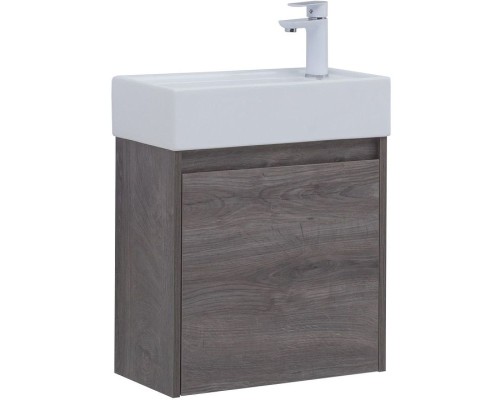 Тумба под раковину Aquanet Nova Lite 50 298854 подвесная Дуб рошелье