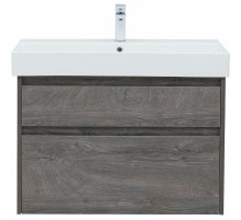 Тумба под раковину Aquanet Nova Lite 85 249937 подвесная Дуб рошелье