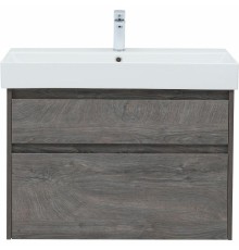 Тумба под раковину Aquanet Nova Lite 85 249937 подвесная Дуб рошелье