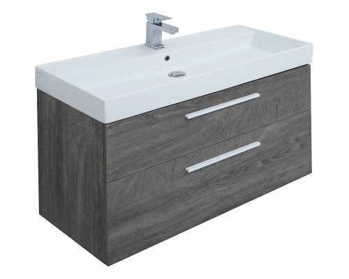 Тумба под раковину Aquanet Nova 100 249923 подвесная Дуб рошелье