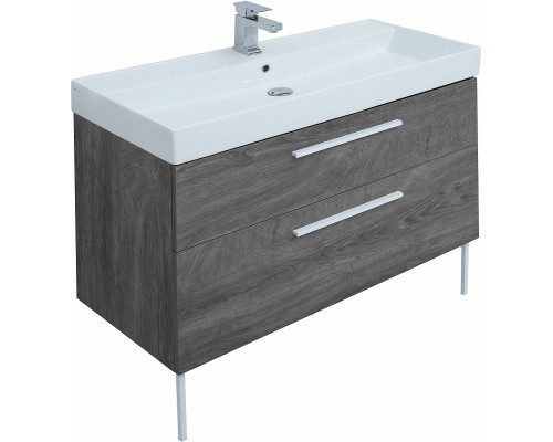 Тумба под раковину Aquanet Nova 100 249923 подвесная Дуб рошелье