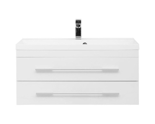 Тумба с раковиной Aquanet Нота 90 287708 подвесная Белая