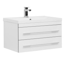 Тумба с раковиной Aquanet Верона 75 287672 подвесная Белая