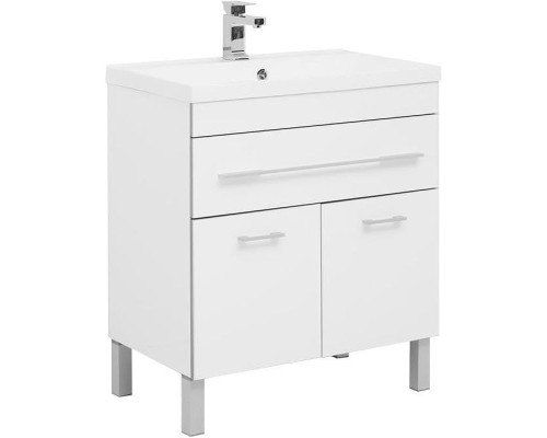 Тумба с раковиной Aquanet Верона 75 287670 Белая
