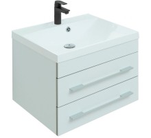 Тумба с раковиной Aquanet Верона 58 287643 подвесная Белая матовая