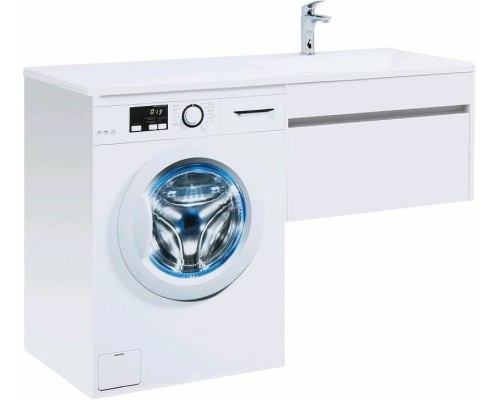 Тумба с раковиной Aquanet Токио 130 R 239218 подвесная Белая