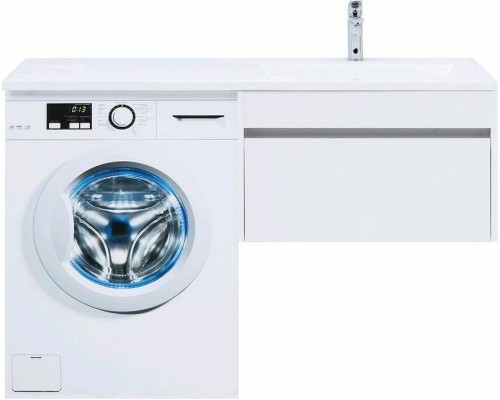 Тумба с раковиной Aquanet Токио 130 R 239218 подвесная Белая