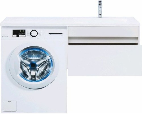 Тумба с раковиной Aquanet Токио 130 R 239218 подвесная Белая