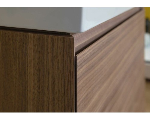 Тумба с раковиной Aquanet Нью-Йорк 100 213937 подвесная Орех