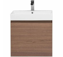Тумба с раковиной Aquanet Нью-Йорк 60 213934 подвесная Орех