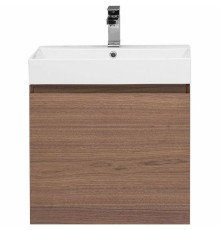 Тумба с раковиной Aquanet Нью-Йорк 60 213934 подвесная Орех