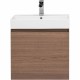 Тумба с раковиной Aquanet Нью-Йорк 60 213934 подвесная Орех