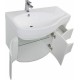 Тумба с раковиной Aquanet Сопрано 95 L 212998 подвесная Белая